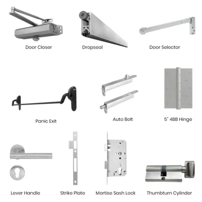 Glass Door Set - Image 2